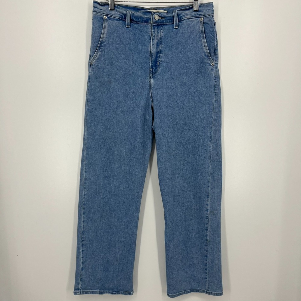 Levi's Heritage High Rise Loose Straight Jeans Size 12